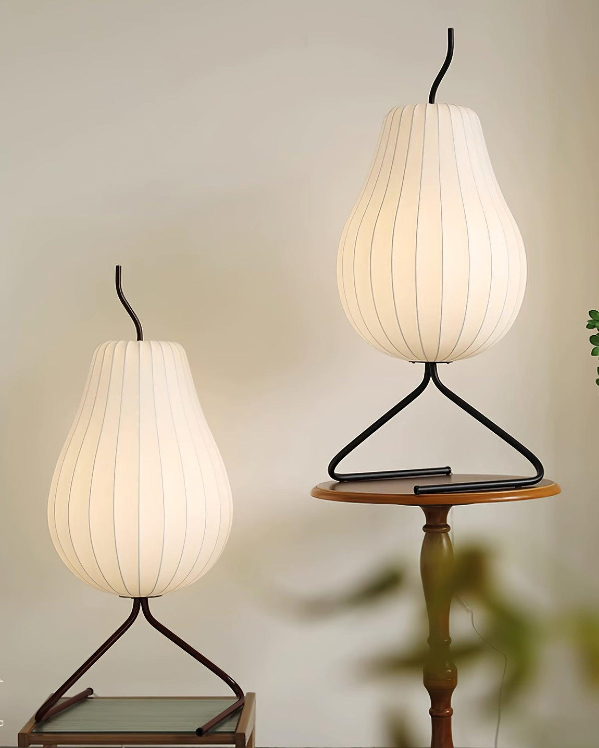 Calerielle minimalistisch Pear vloerlamp