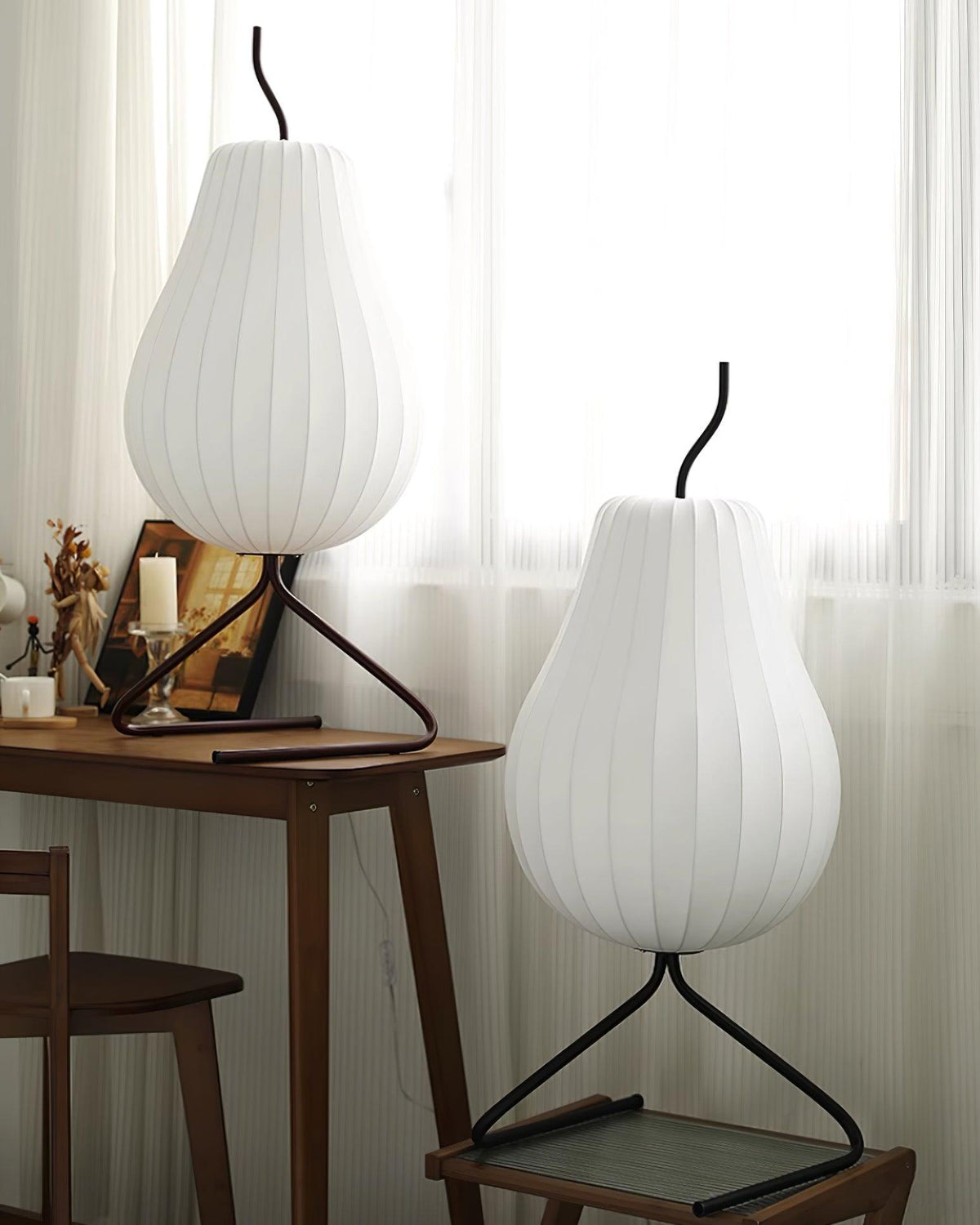 Calerielle minimalistisch Pear vloerlamp