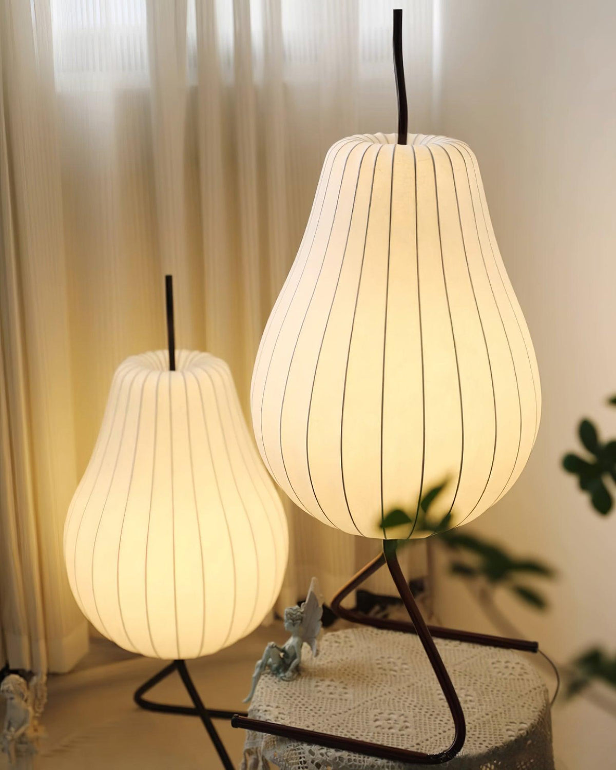 Calerielle minimalistisch Pear vloerlamp