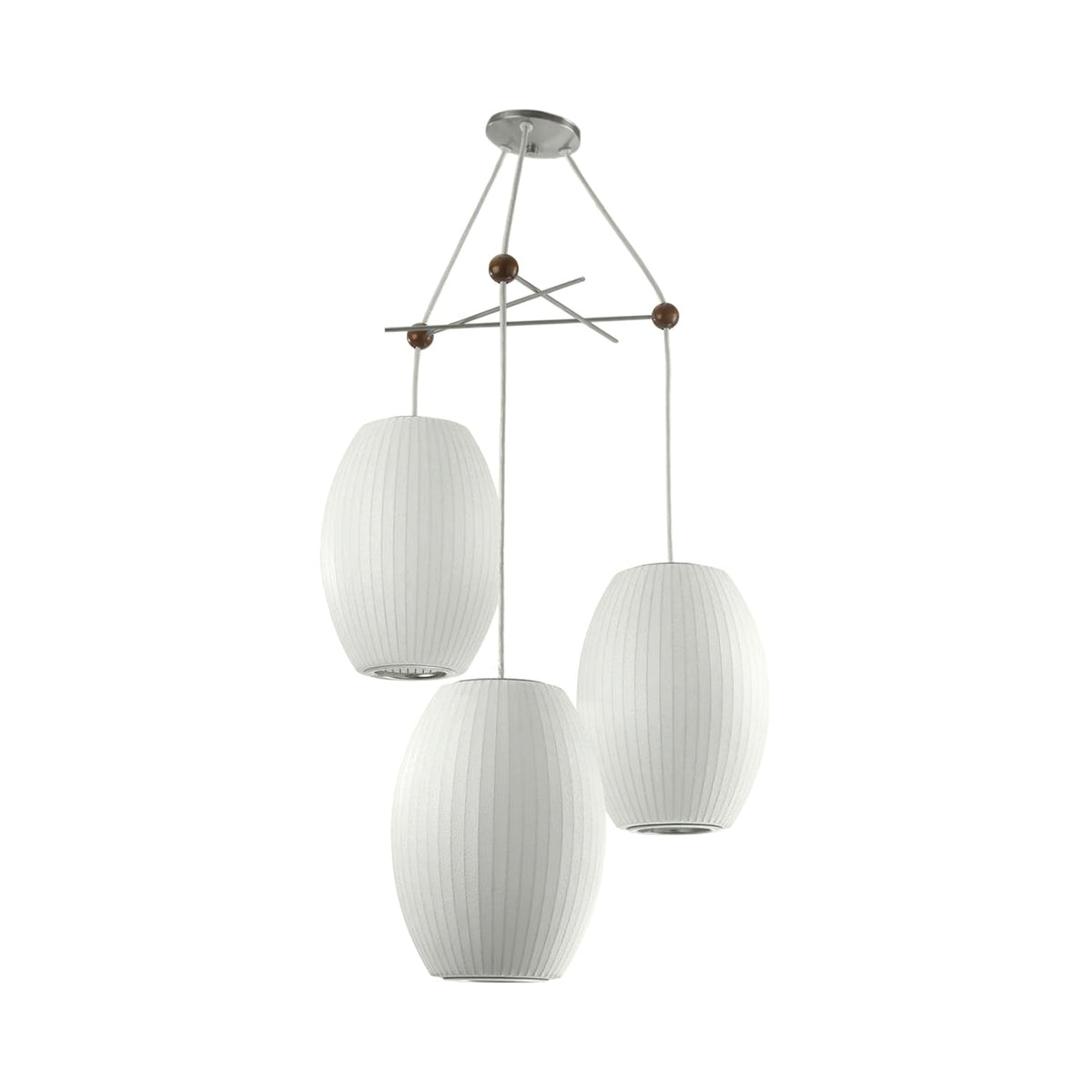 Fisoren Moderne hanglamp van zijde