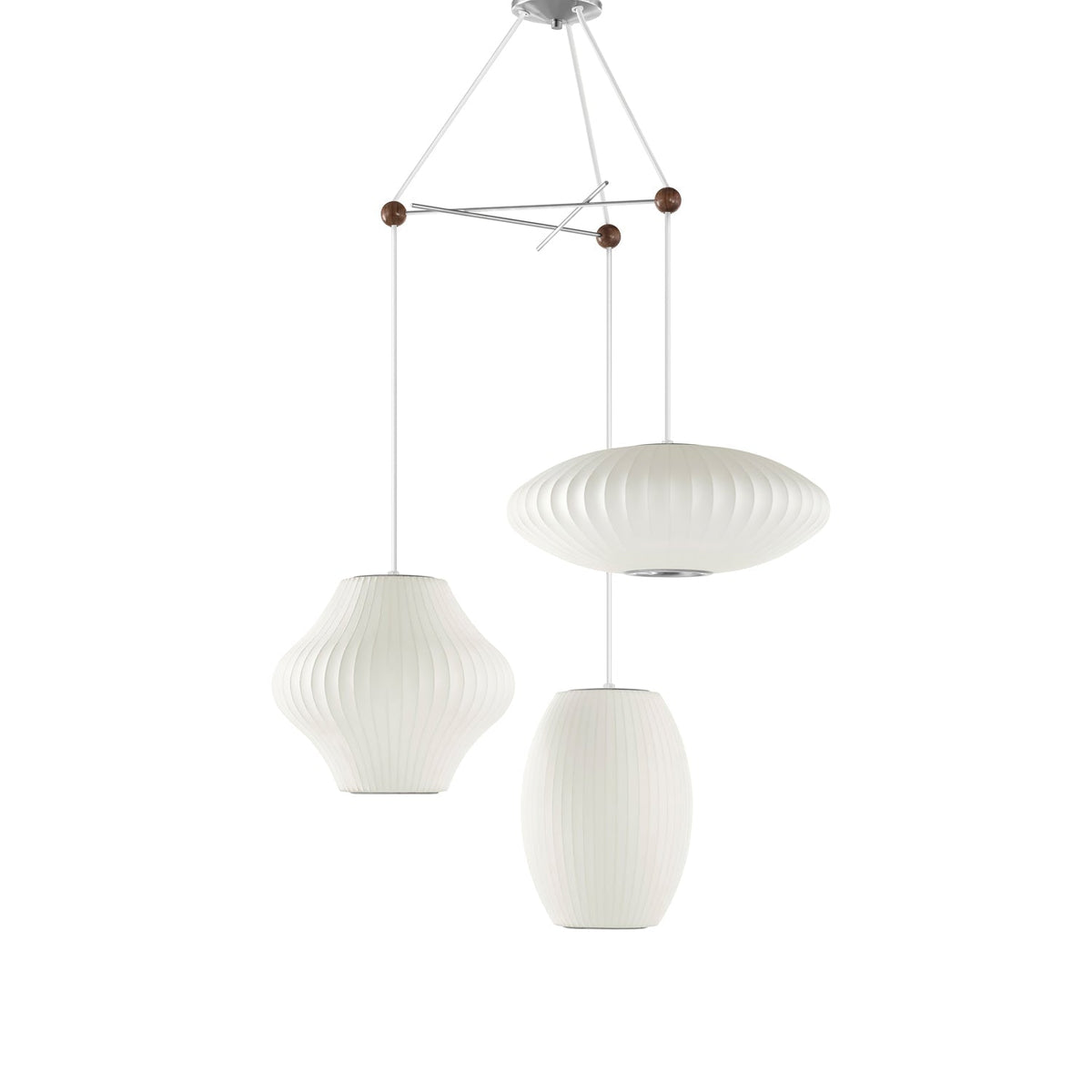 Fisoren Moderne hanglamp van zijde