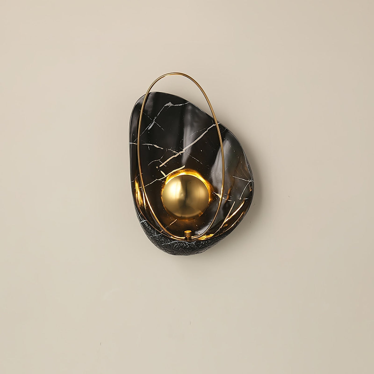 Vethaora Premium Noordse kunst Pearl hars wandlamp