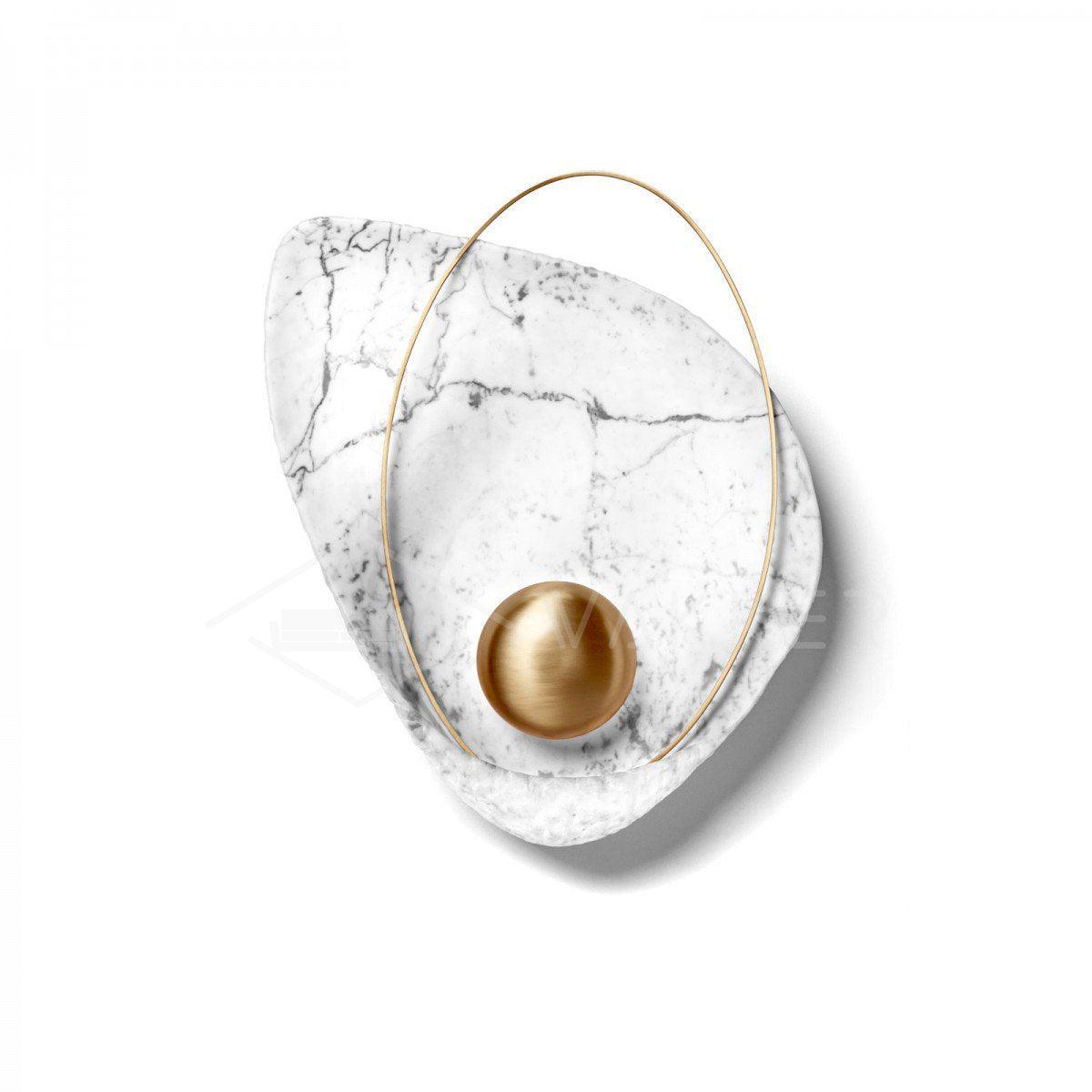 Vethaora Premium Noordse kunst Pearl hars wandlamp