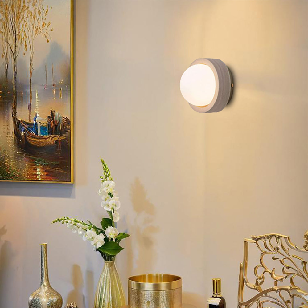 Carinor travertin wandlamp