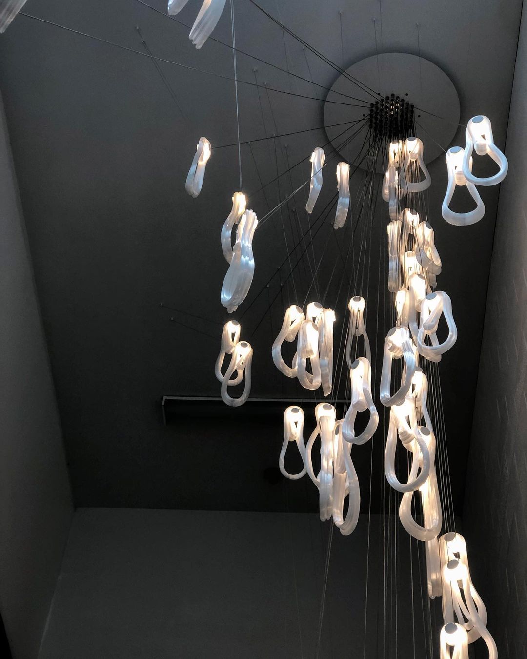 Elune Cascade Filament Kroonluchter