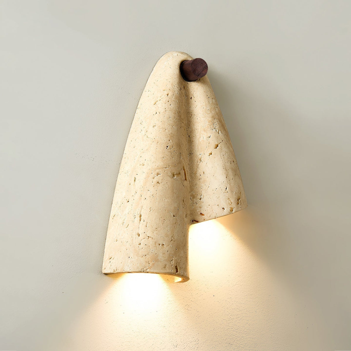 Seralaya travertin wandlamp