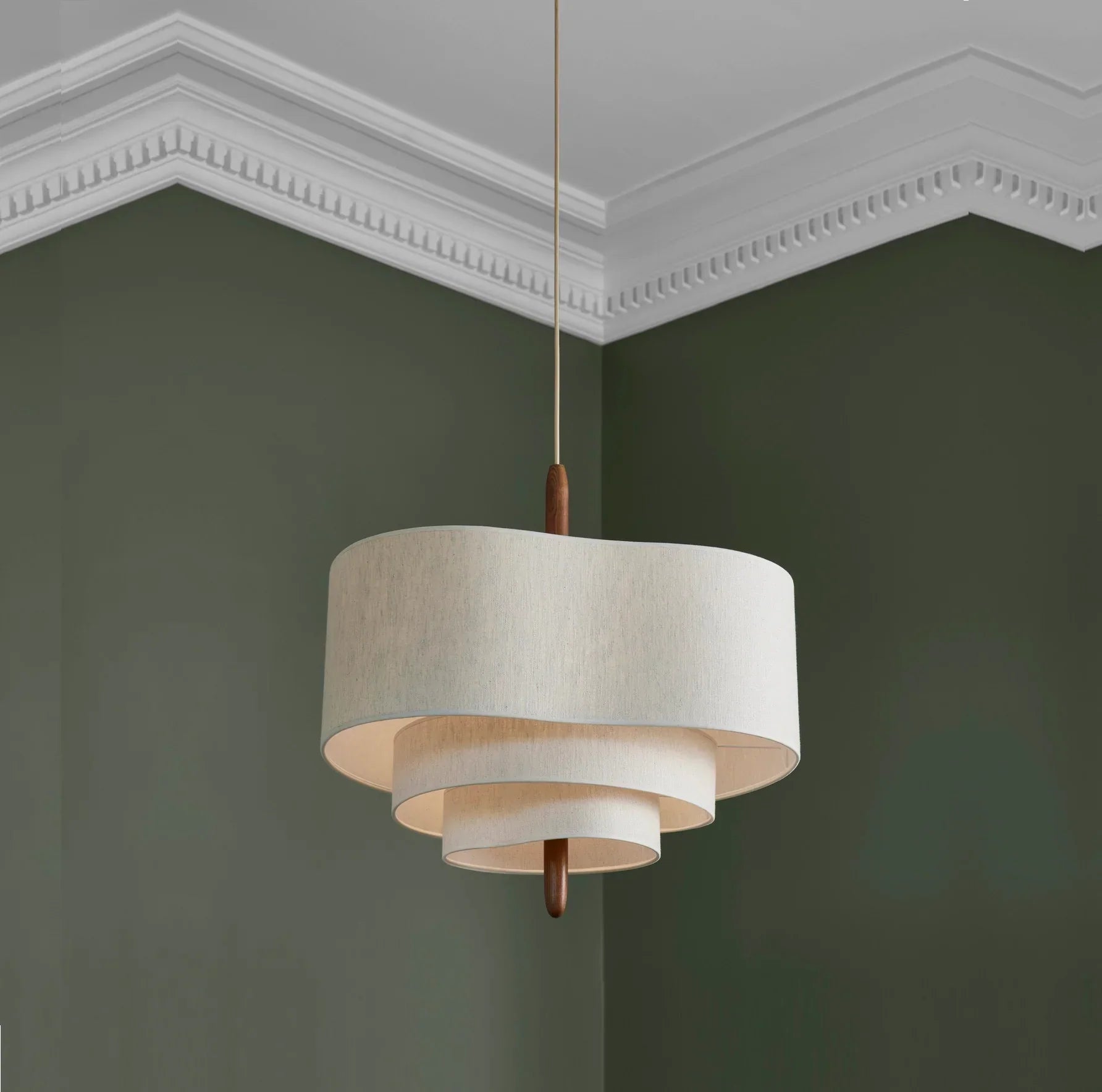 Renée Modern Kiezelsteen Stof Hanglampen Slaapkamer Eetkamer
