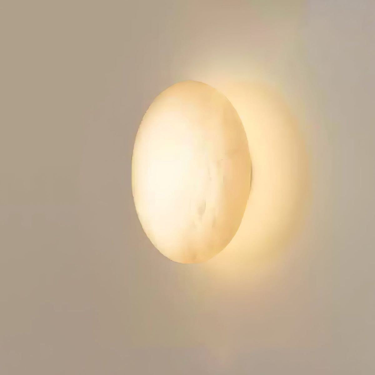 Eurthais minimalistisch albasten wandlamp