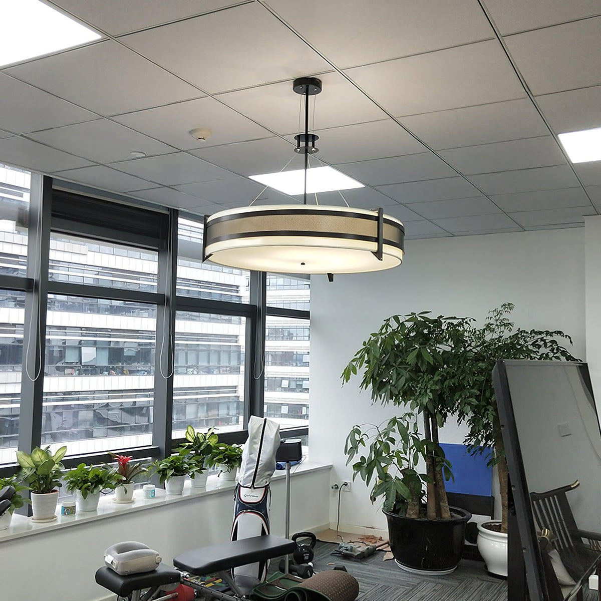 Rivanora Kroonluchter Pedesina Zwart Mesh LED