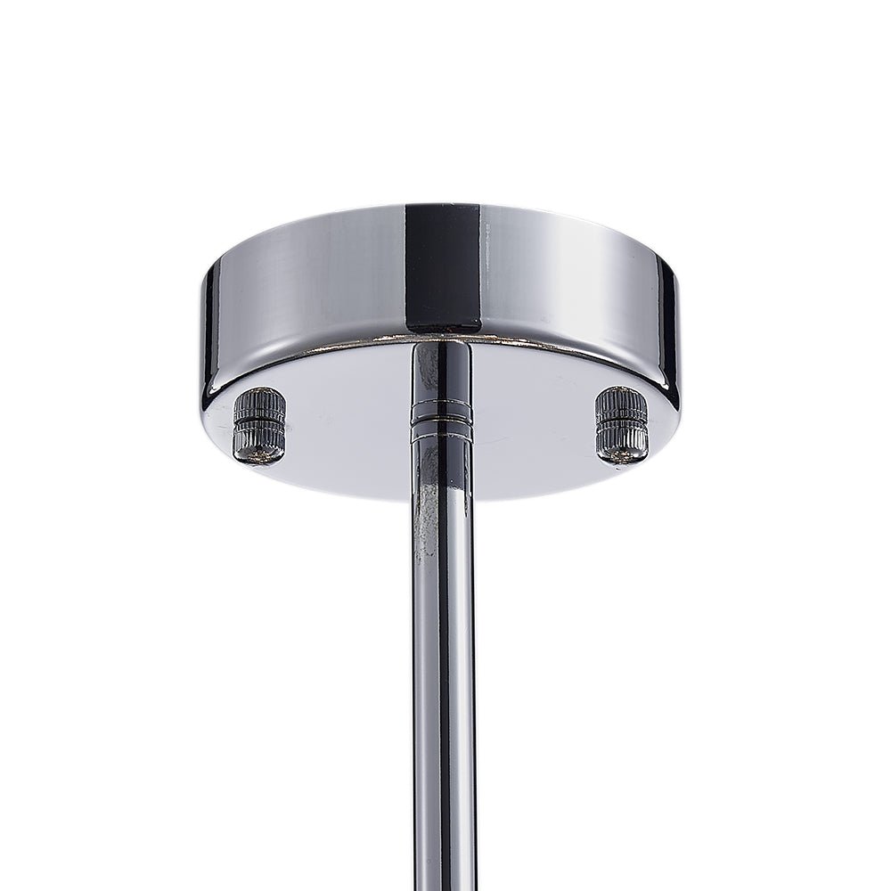 Valentina Modern Tros Bubble Kroonluchters Zilver Glas Metaal Woonkamer