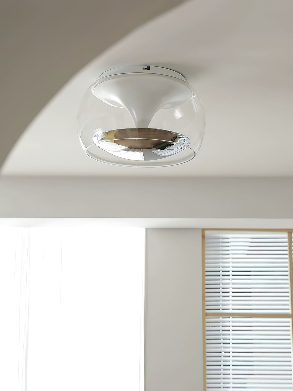 Eshair Noordse kunst pendulum plafondlamp van glas