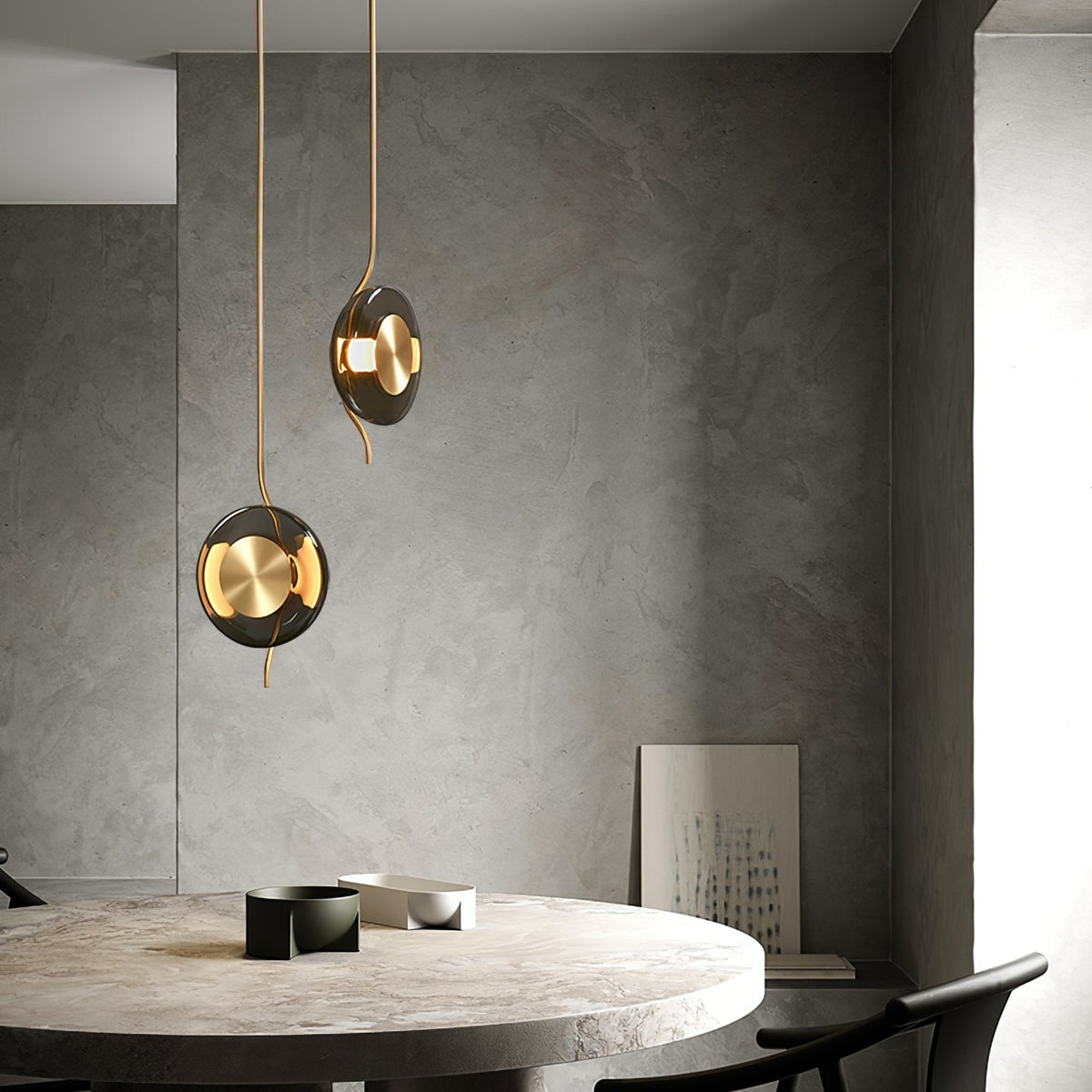 Umirus moderne minimalistische hanglamp van glas