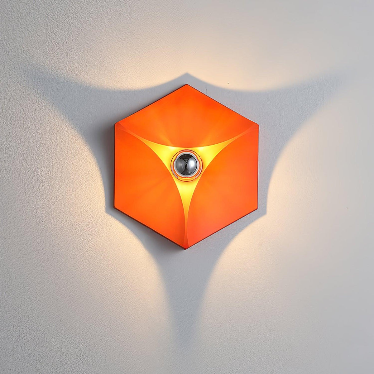 Linuira wandlamp stof geometrisch