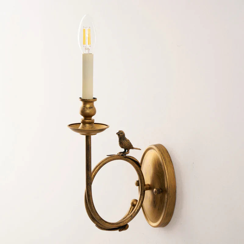 Alessio Vintage Paleis Kaars Wandlamp Armatuur Slaapkamer Hal