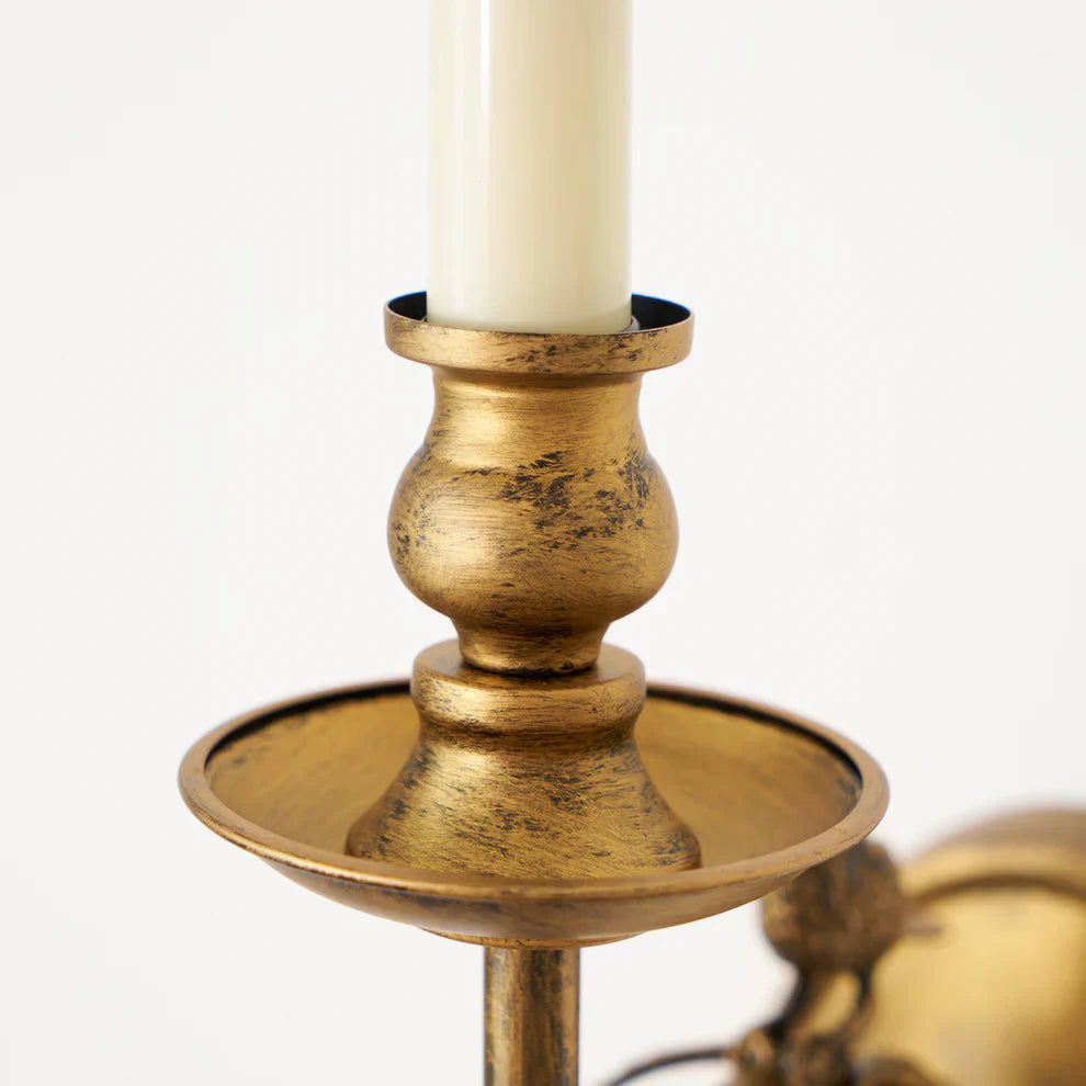 Alessio Vintage Paleis Kaars Wandlamp Armatuur Slaapkamer Hal