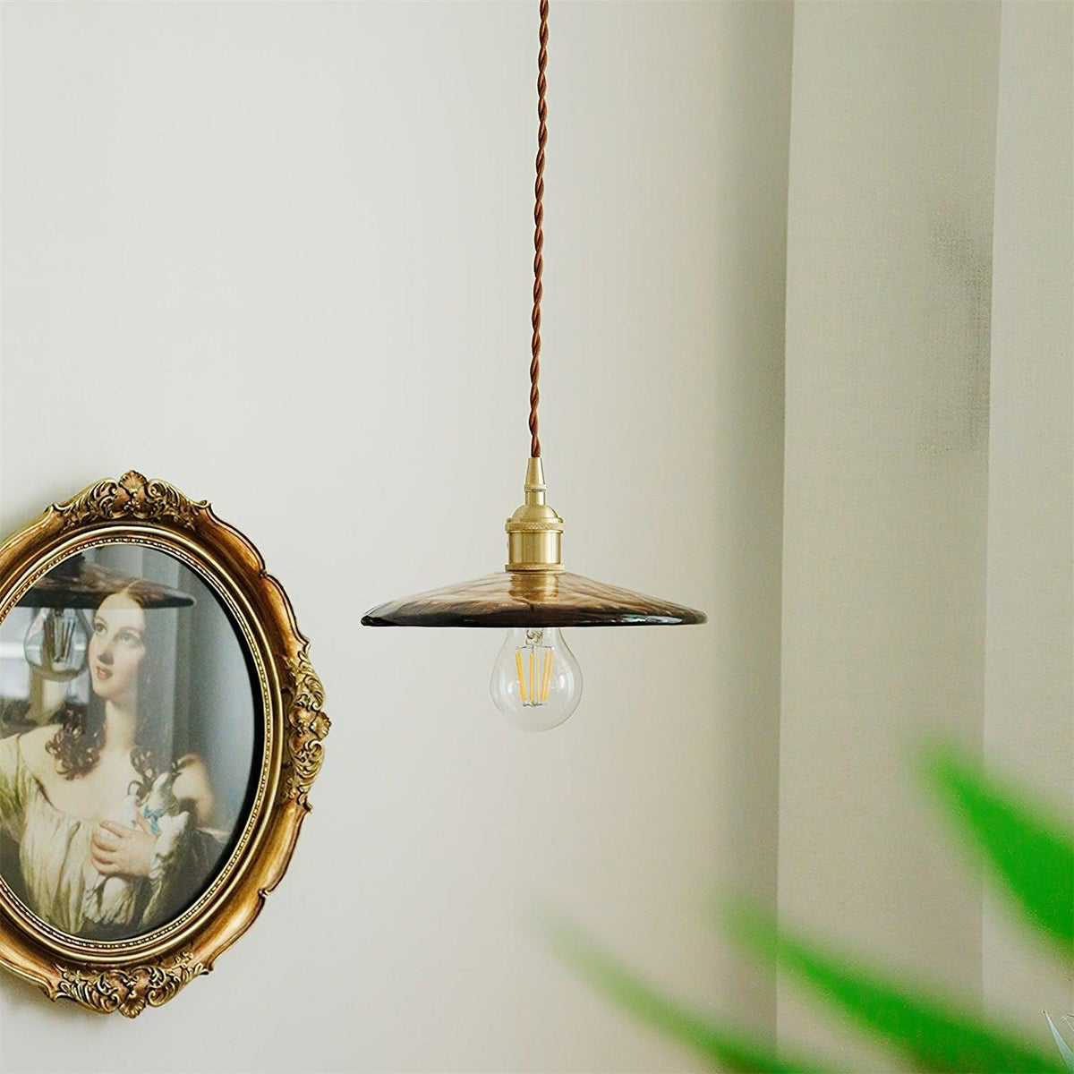 Sage Vintage glas hanglamp