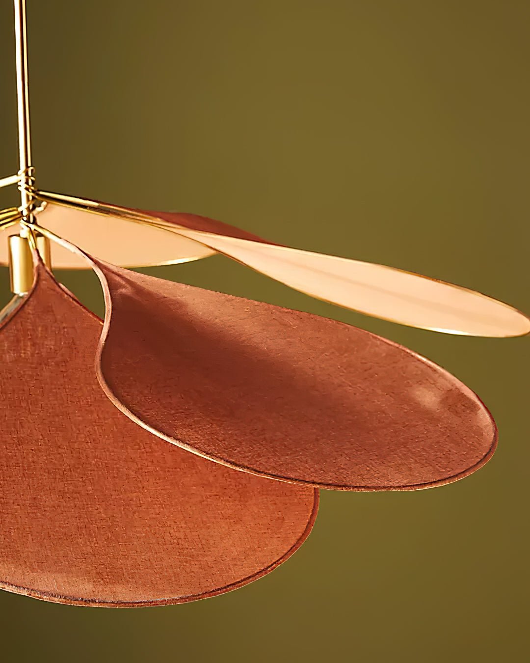 Sothyn hanglamp met bloemenmotief in stof