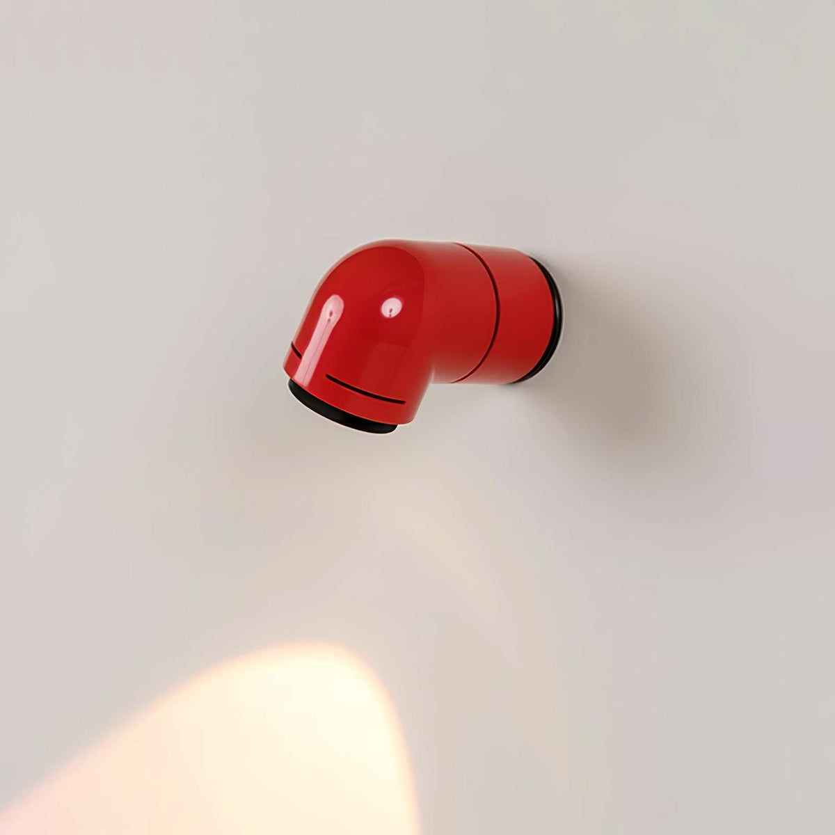 Sixu Moderne minimalistische unieke wandlamp in rood