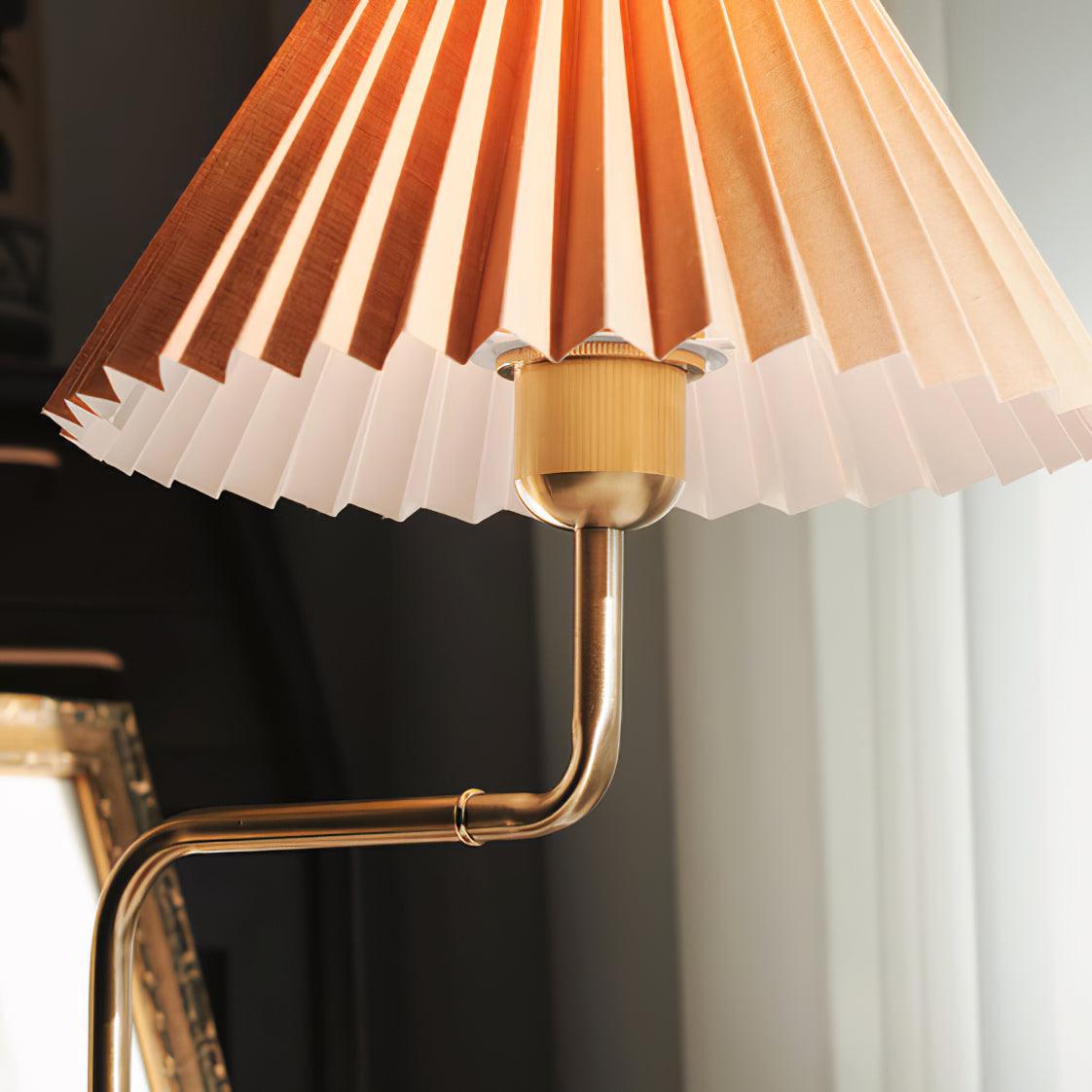 Rinenina Houten Stoffen Vintage tafellamp