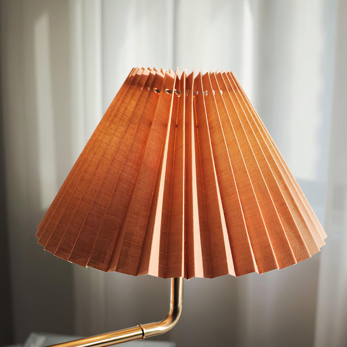 Rinenina Houten Stoffen Vintage tafellamp