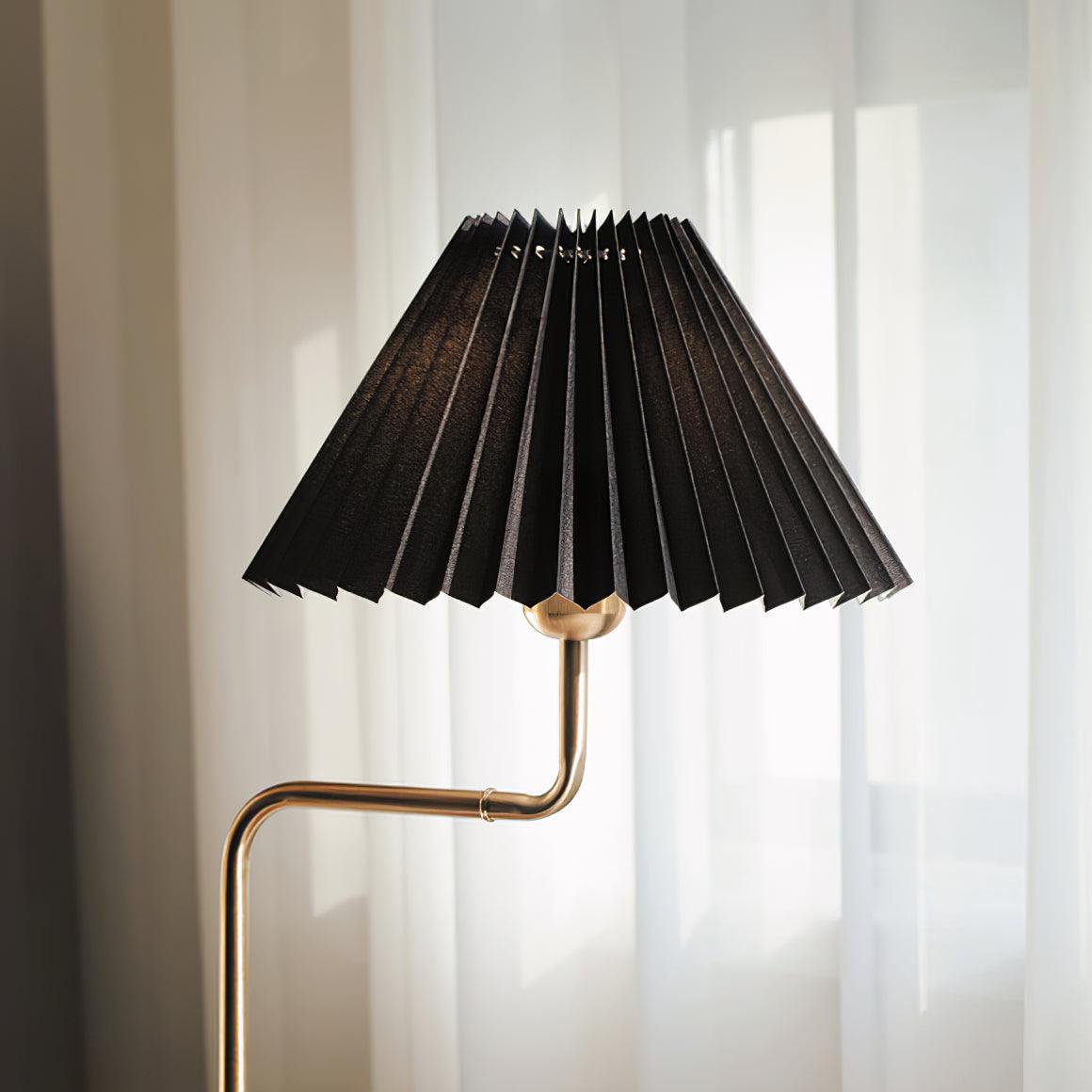 Rinenina Houten Stoffen Vintage tafellamp