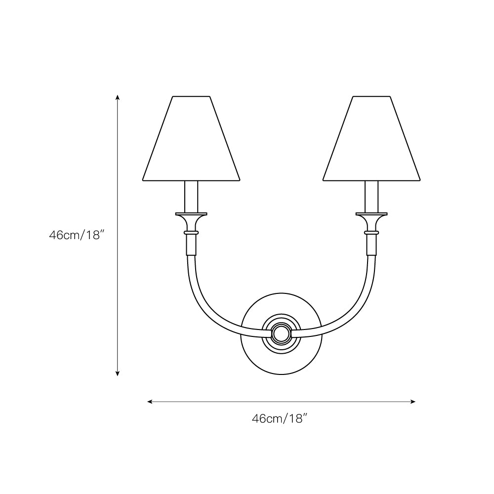 Noralielle wandlamp