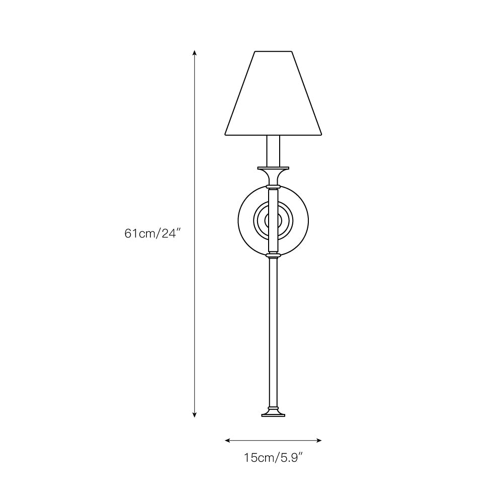 Noralielle wandlamp