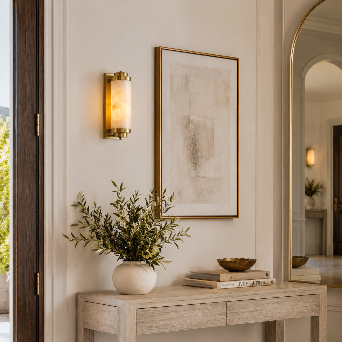 Veluella wandlamp