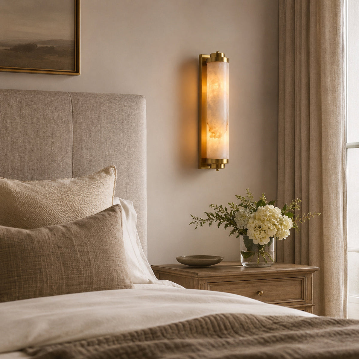 Veluella wandlamp