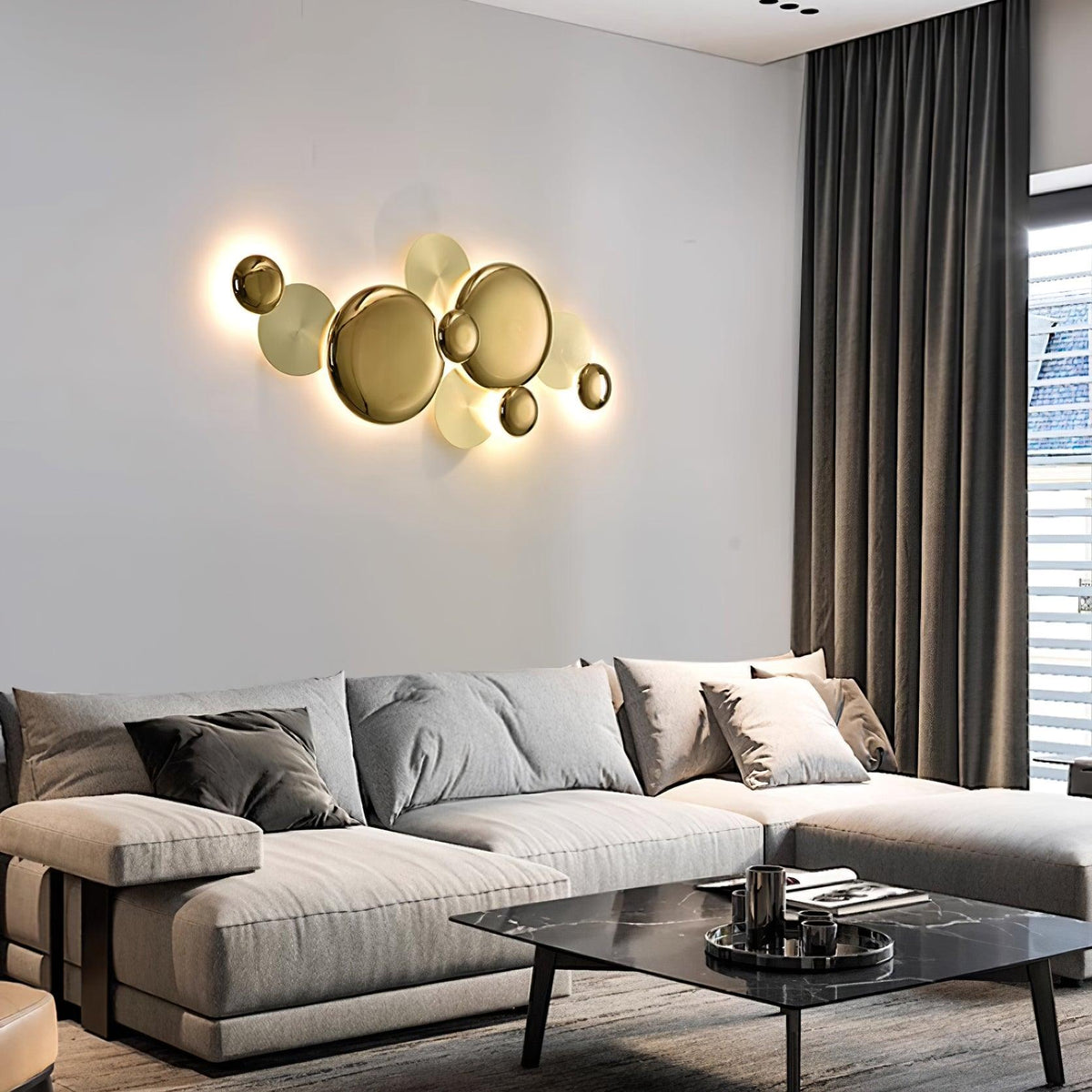 Frey Emberise sculpturale wandlamp