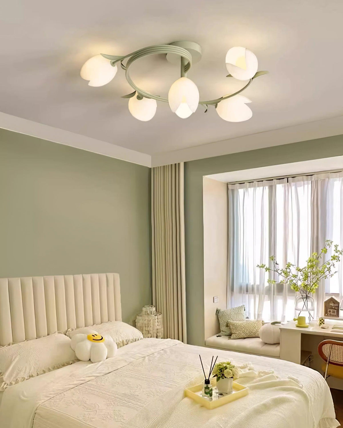 Lumuel 6-Light Tulip plafondlamp