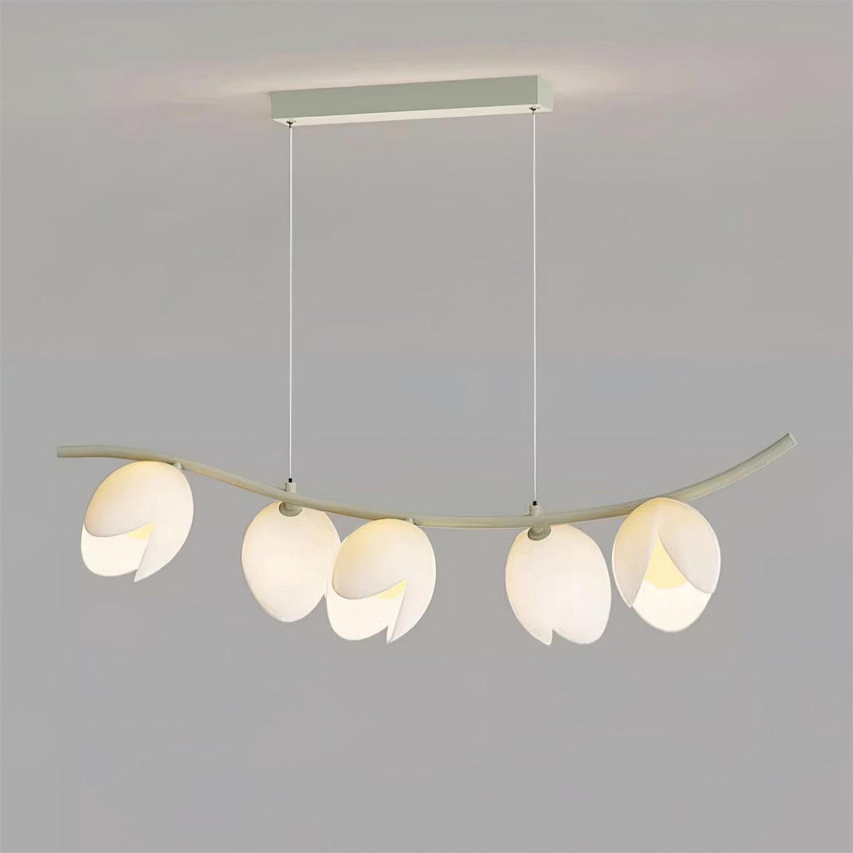 Pistachio elegantie Noordse kunst hanglamp