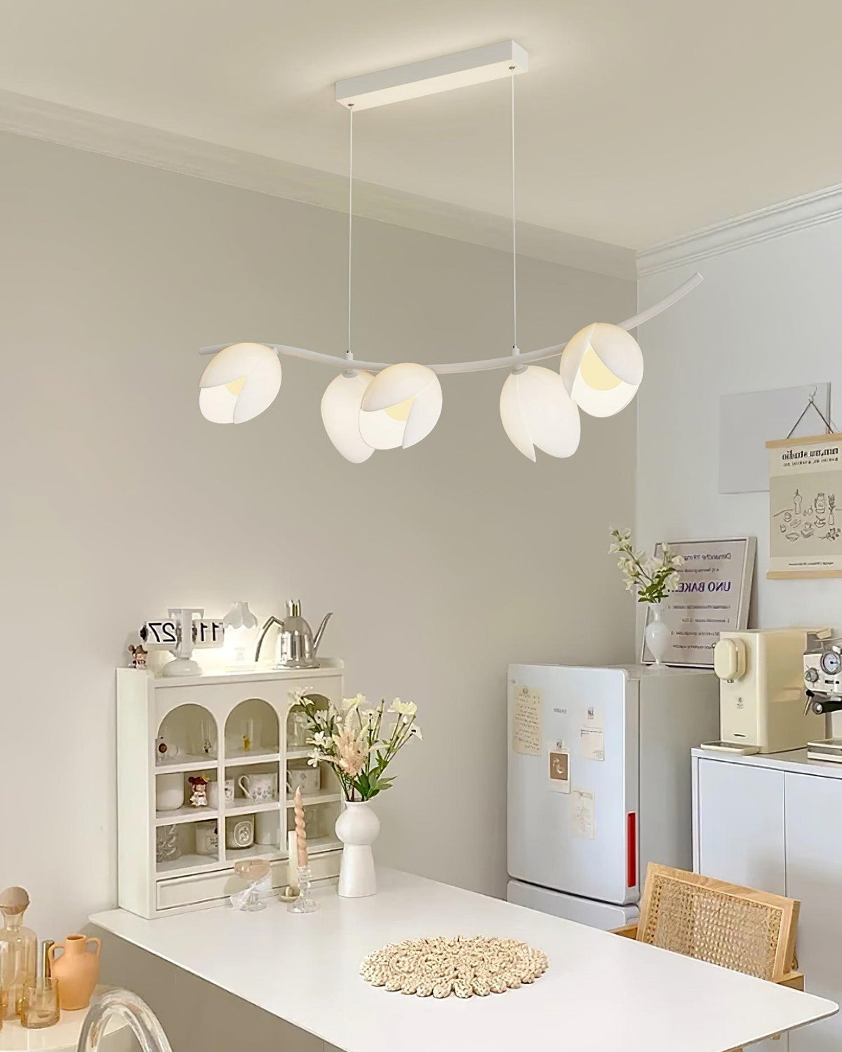 Pistachio elegantie Noordse kunst hanglamp