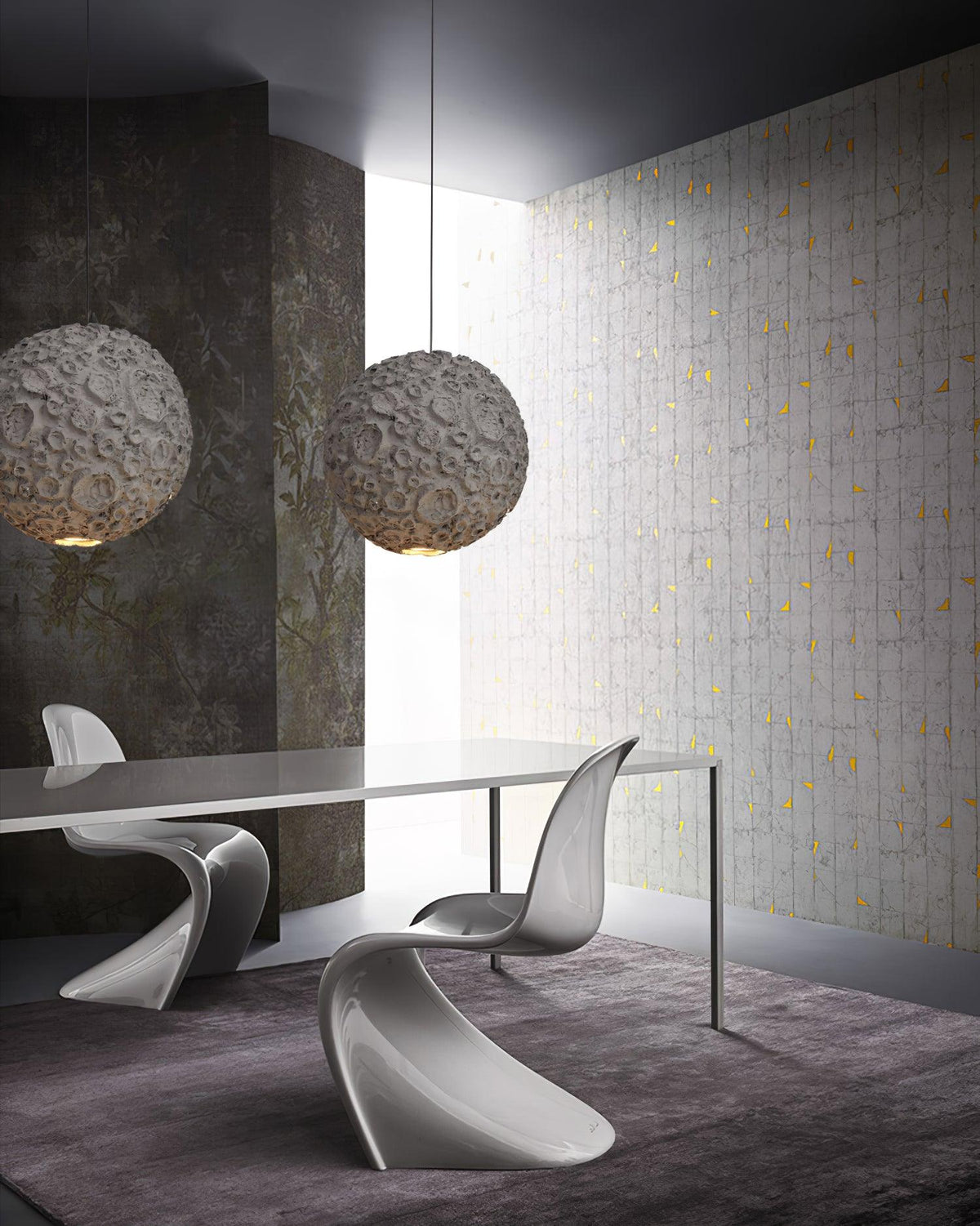 Vadoryra Moderne hanglamp met schuim in minimalistische Noordse stijl
