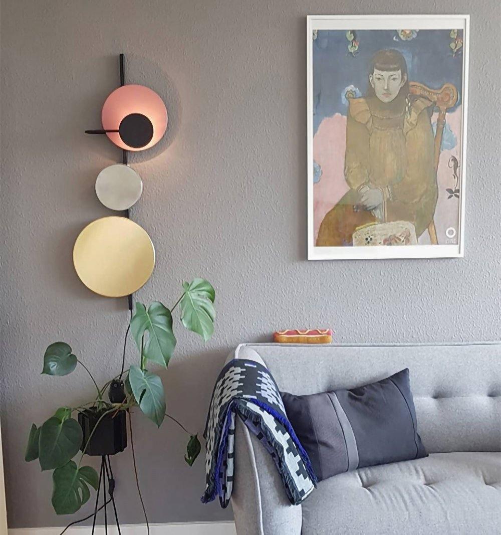Selaaria Moderne Minimalistische wandlamp met Stekker