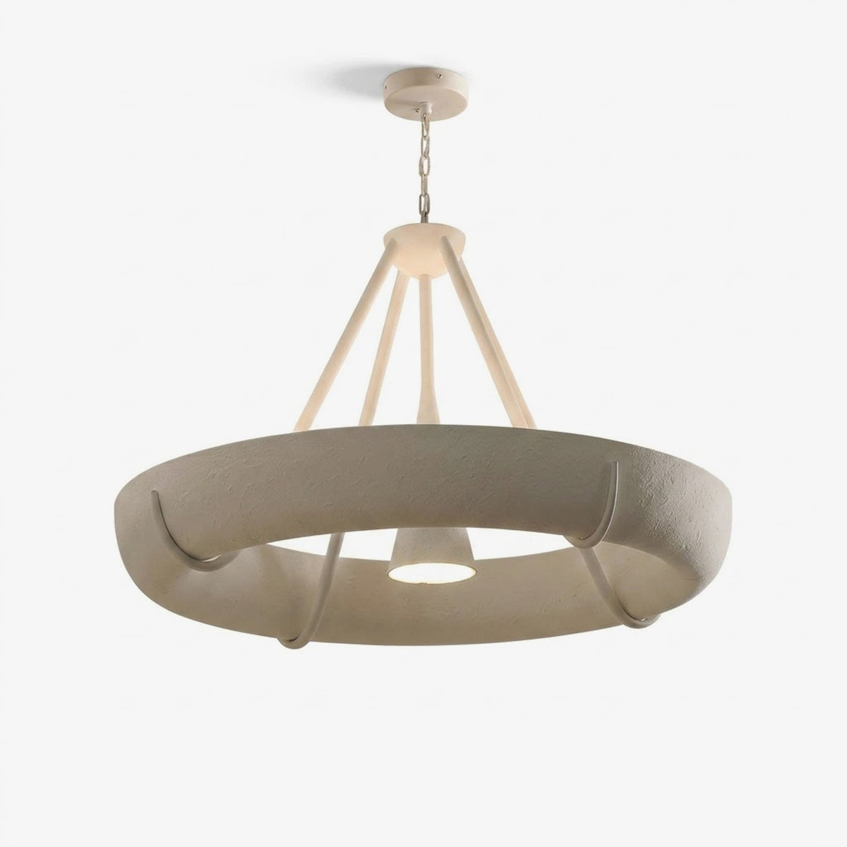 Plaster kroonluchter trommel