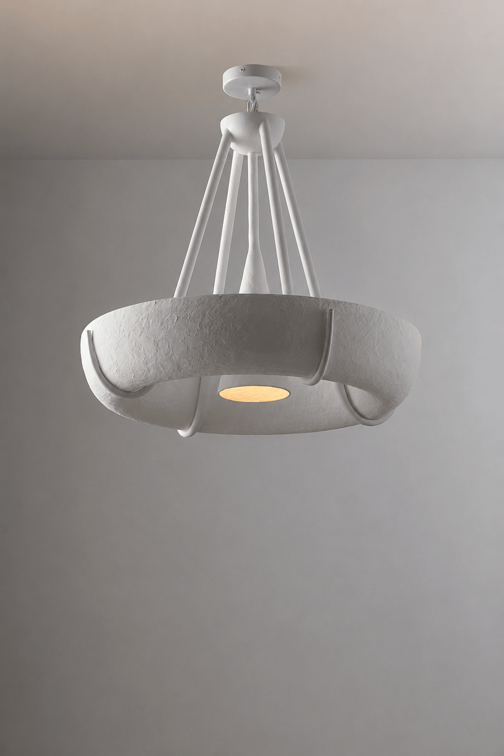 Plaster kroonluchter trommel