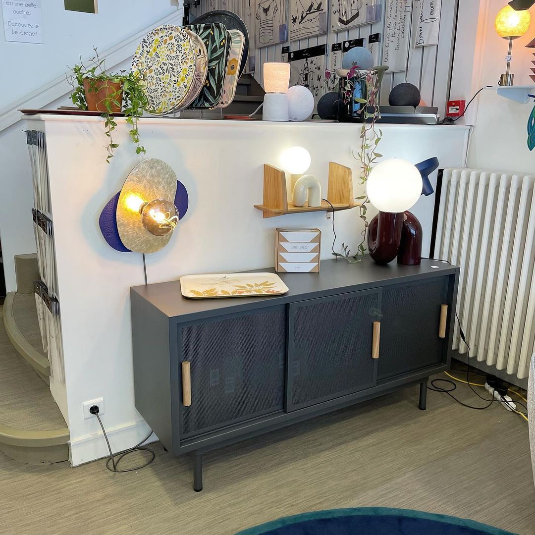 Soreeon tafellamp Playful N-vorm volledig wit