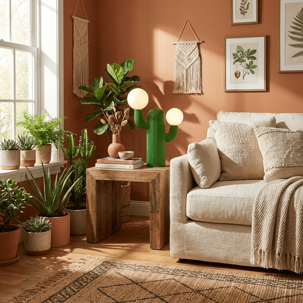 Lazlo Cactus-tafellamp