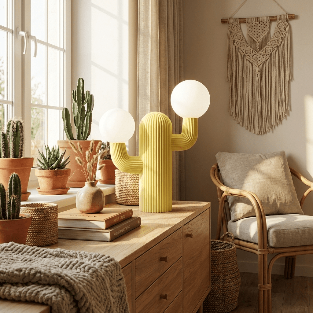 Lazlo Cactus-tafellamp