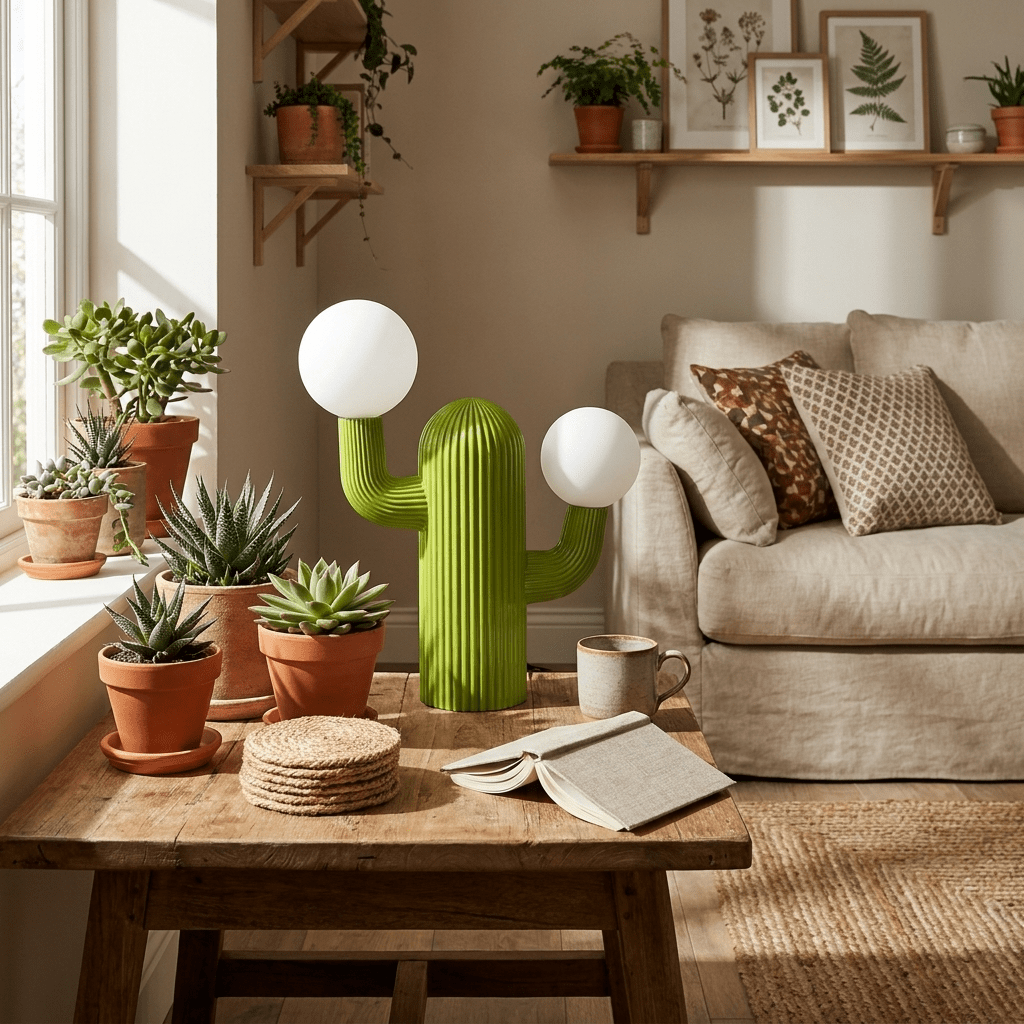 Lazlo Cactus-tafellamp
