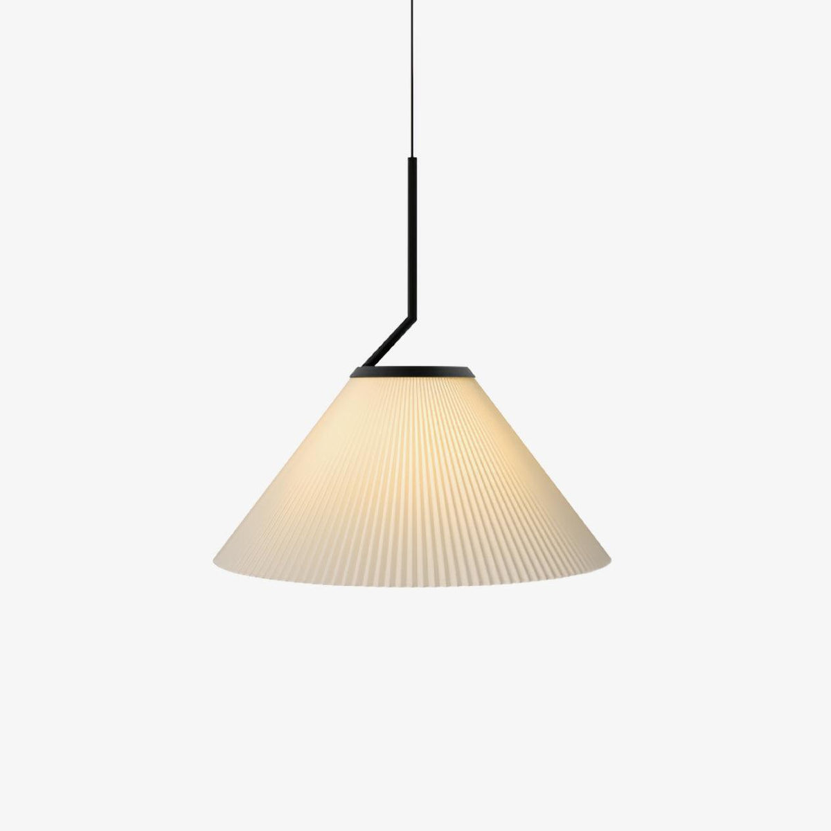 Tyrs geplooide stoffen hanglamp