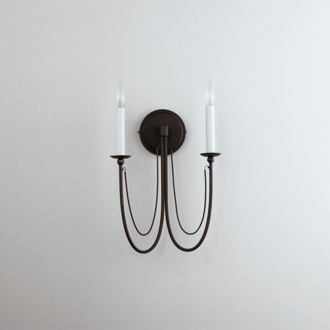 Lioruaria wandlamp met goudkleurige afwerking