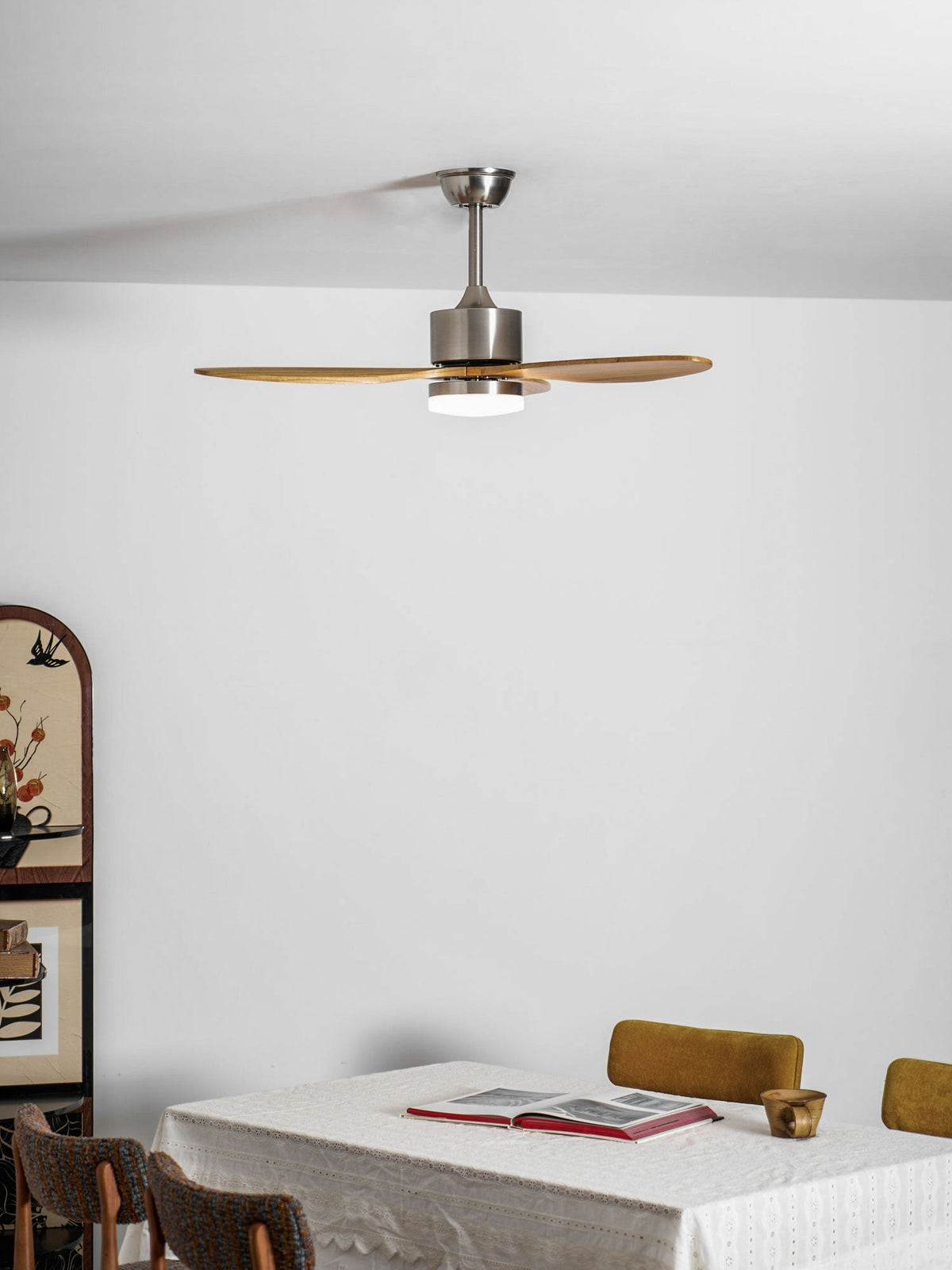 HushGlow plafondventilator met verlichting