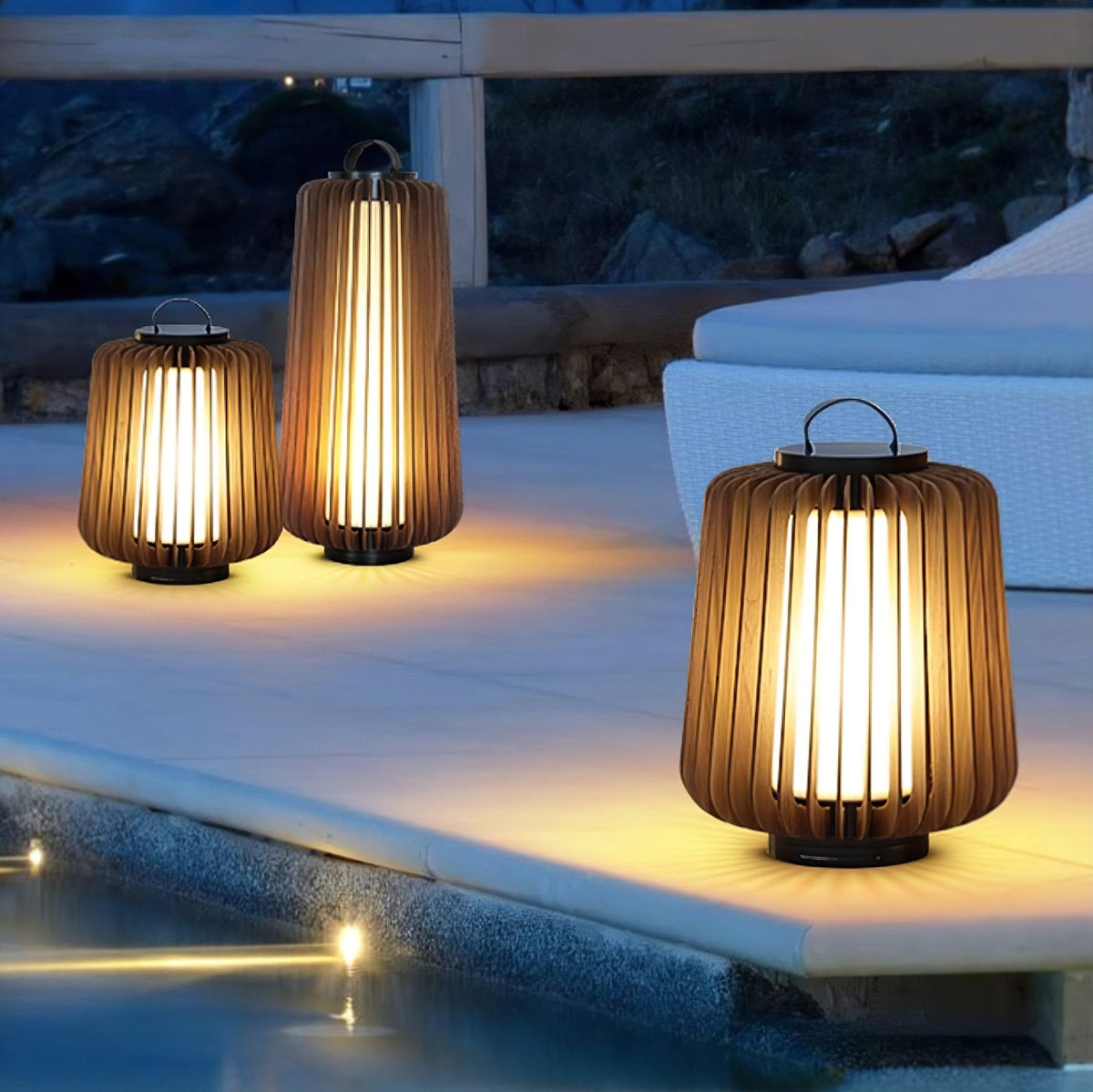 Irina Premium Art Draagbare Lantaarn Buitenverlichting