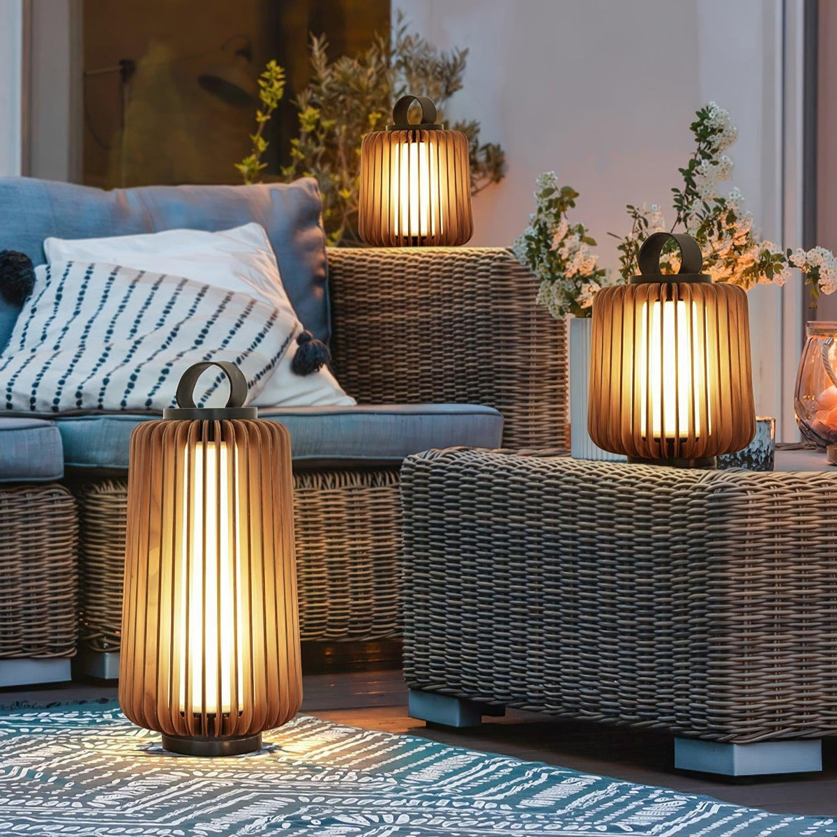 Irina Premium Art Draagbare Lantaarn Buitenverlichting