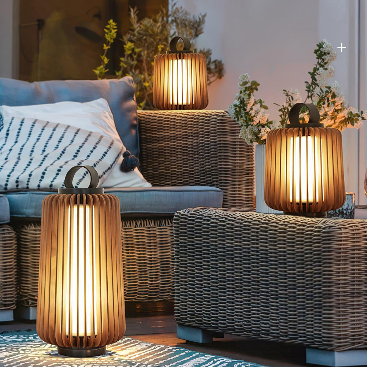 Irina Premium Art Draagbare Lantaarn Buitenverlichting