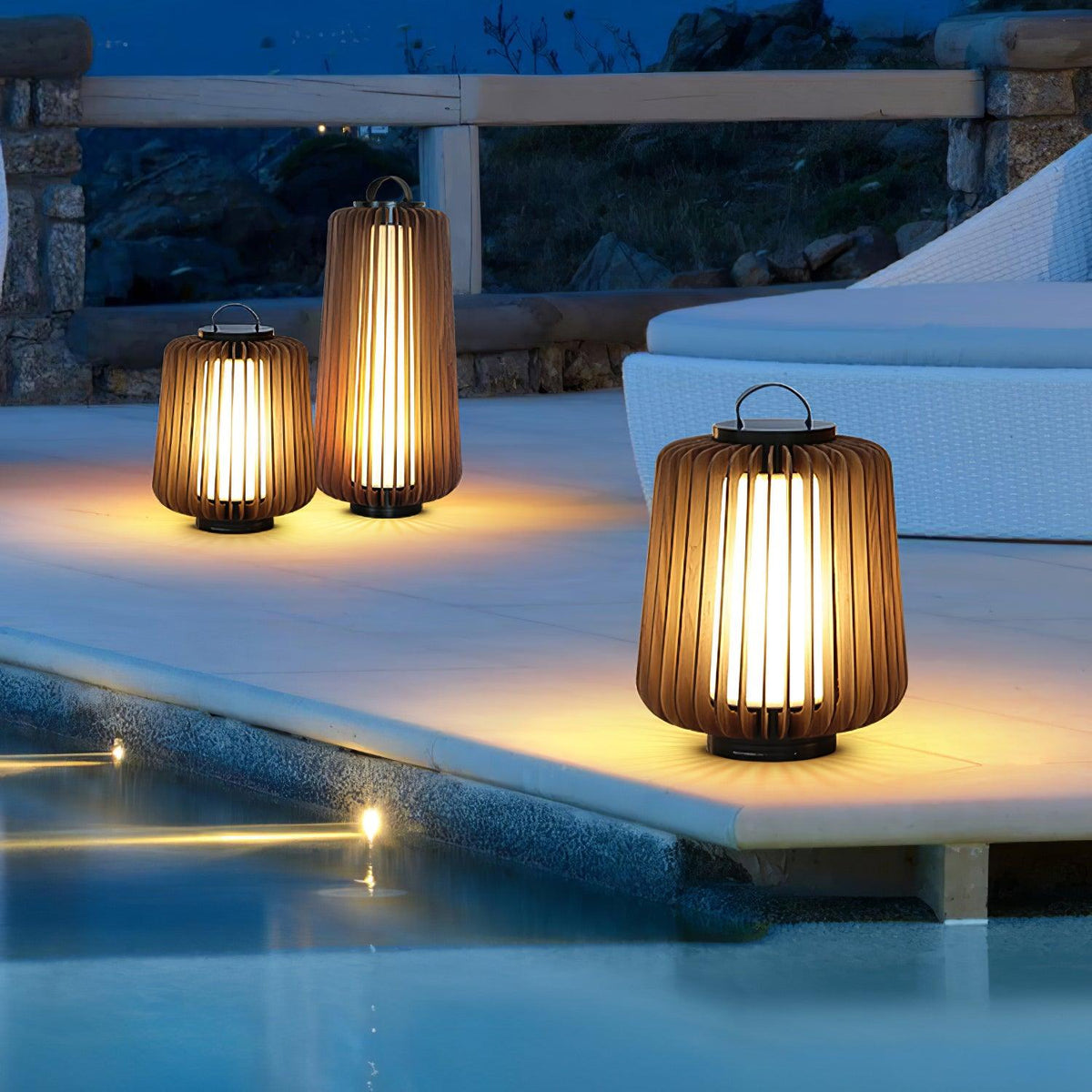 Irina Premium Art Draagbare Lantaarn Buitenverlichting