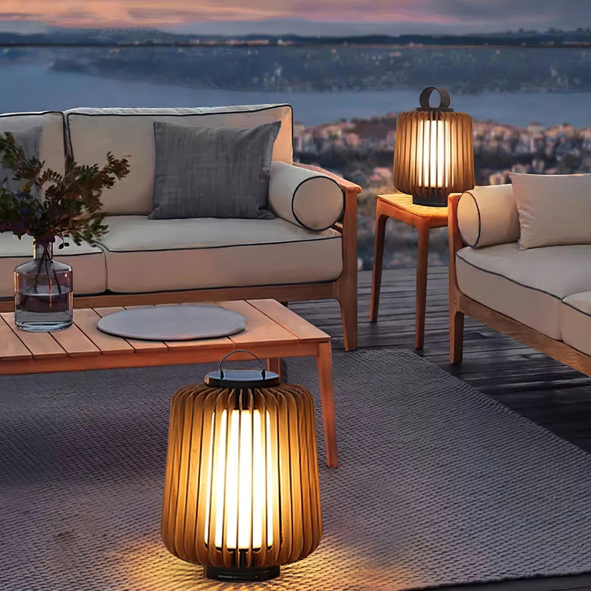 Irina Premium Art Draagbare Lantaarn Buitenverlichting