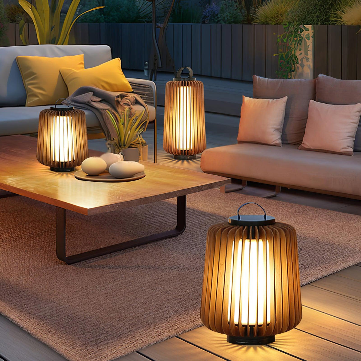 Irina Premium Art Draagbare Lantaarn Buitenverlichting
